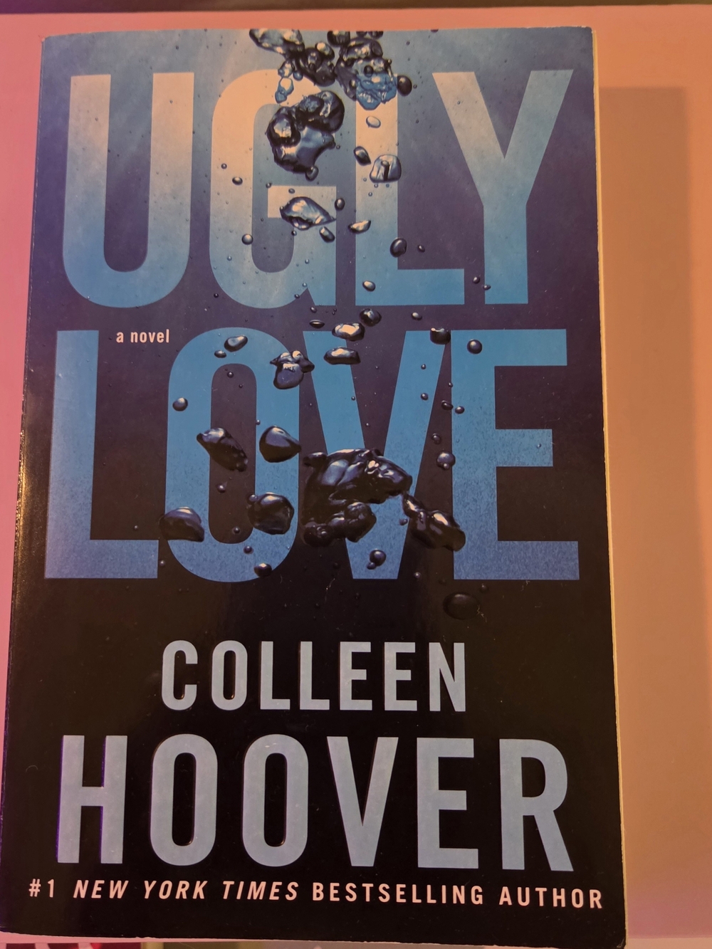 Ugly Love Paperback - Black & Blue Cover